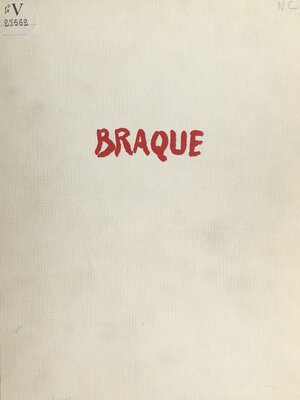 cover image of Braque